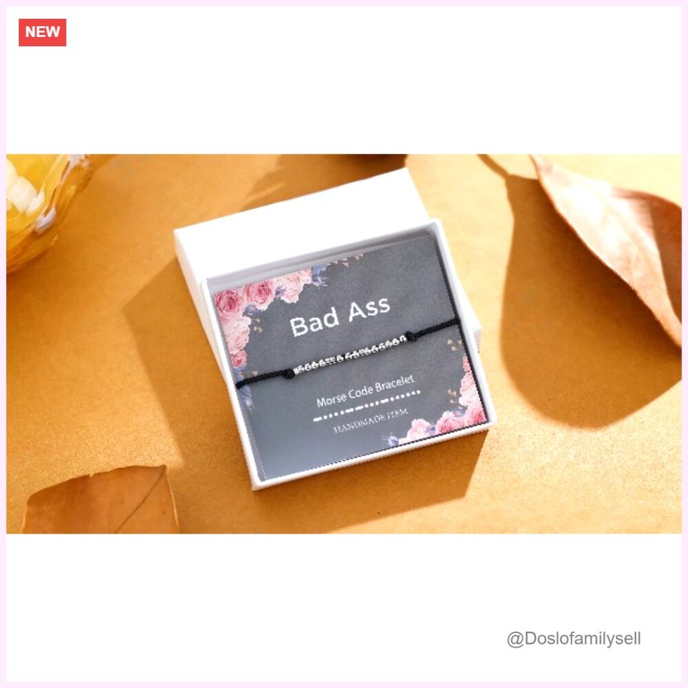 Morse Code Bracelet Adjustable Minimal Chic Frien… - image 6